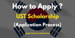 UST Scholarship Application Process