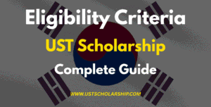 UST Scholarship Eligibility Criteria